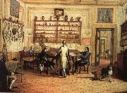 hans werer henze The mid-18th century a group of musicians take part in the main Chamber of Commerce fortrose apartment in Naples, Italy Spain oil painting artist